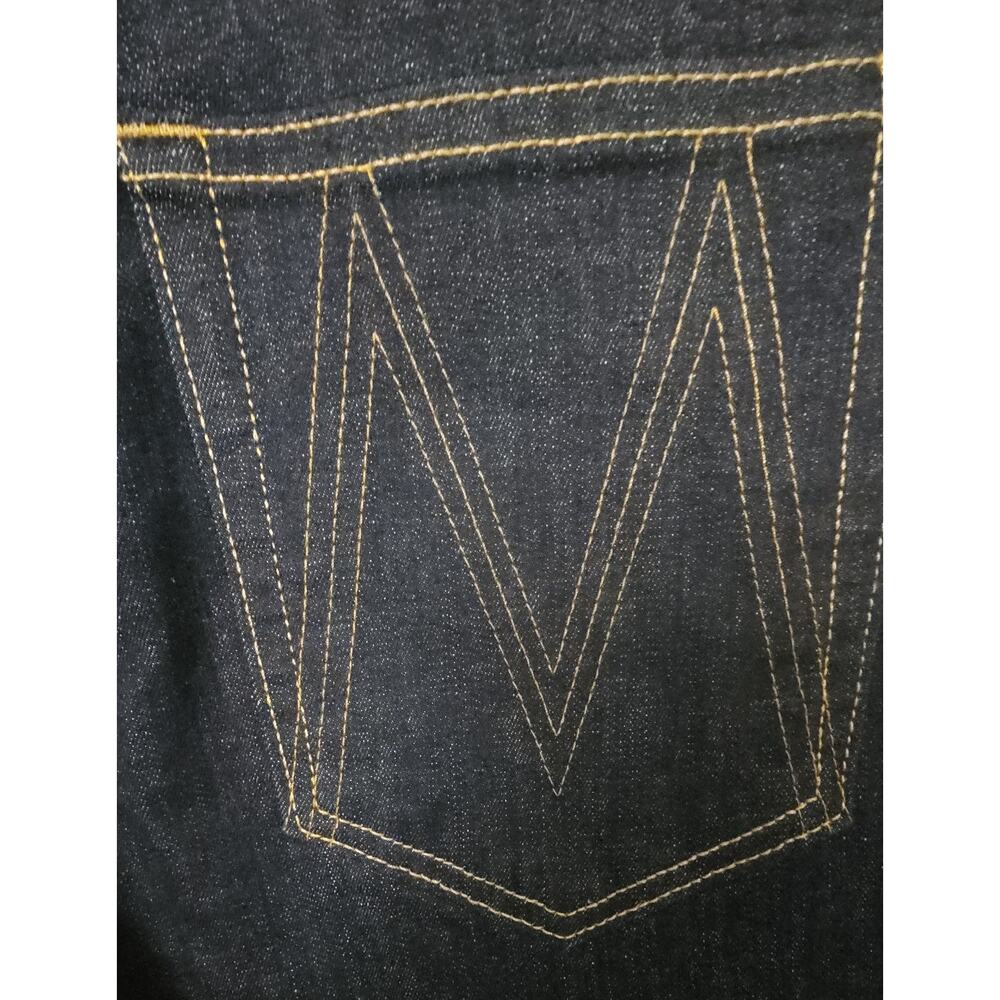 Milano Di Rouge Women's Logo Denim Jeans Indigo Size 29 - Picture 8 of 9